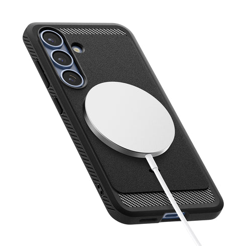 Spigen Galaxy S25 Case – Rugged Armor (MagFit)